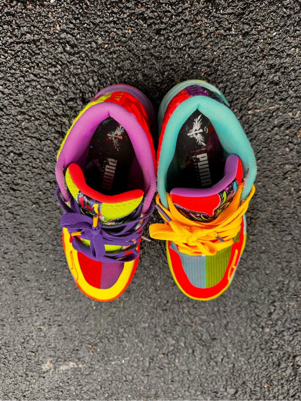 Puma MB.01 "Be You" LaMelo Ball Kids Basketball Shoes Size 6.5Y Multicolor